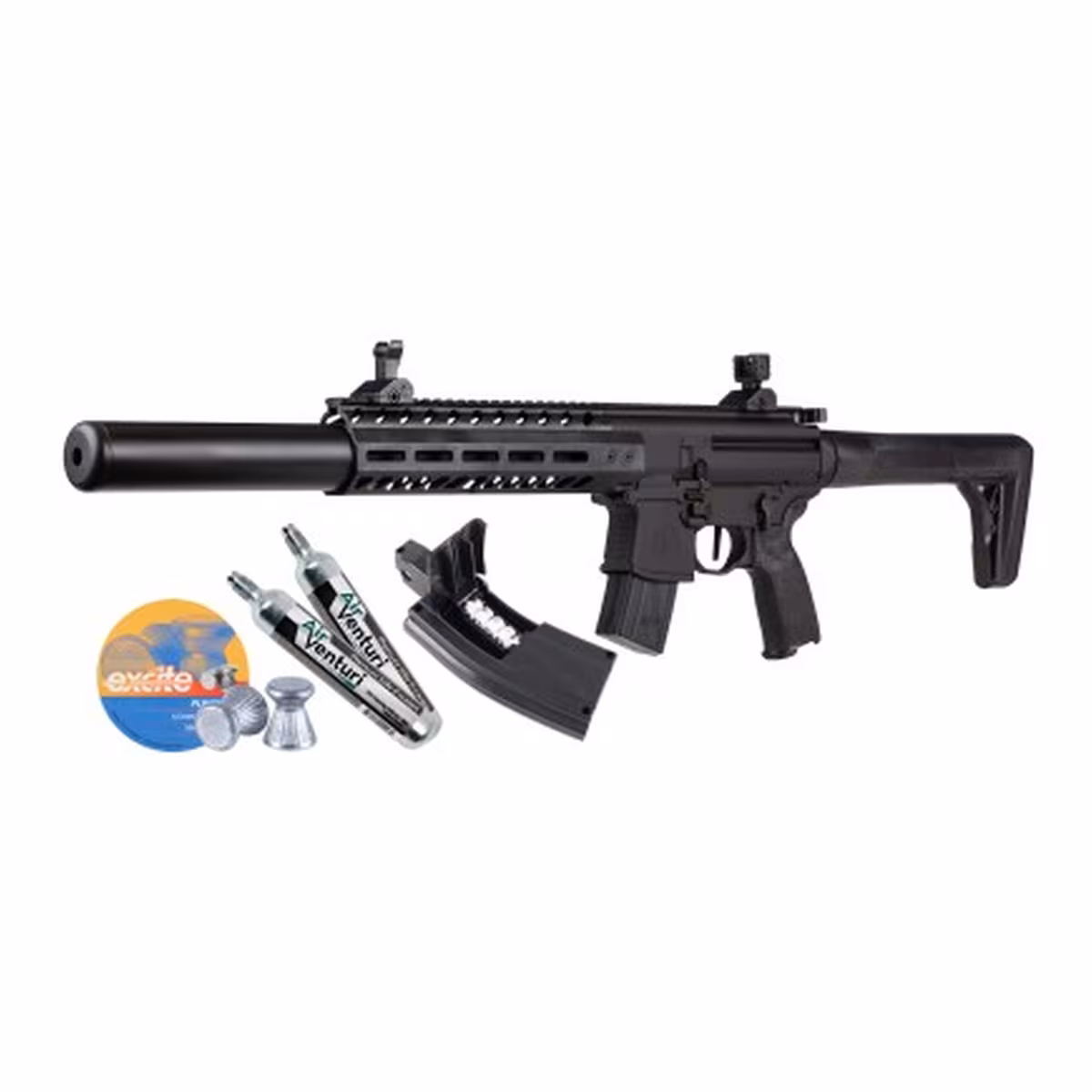 RIFLE DE CO₂ SIG Sauer MCX CO2 rifle, negro kit